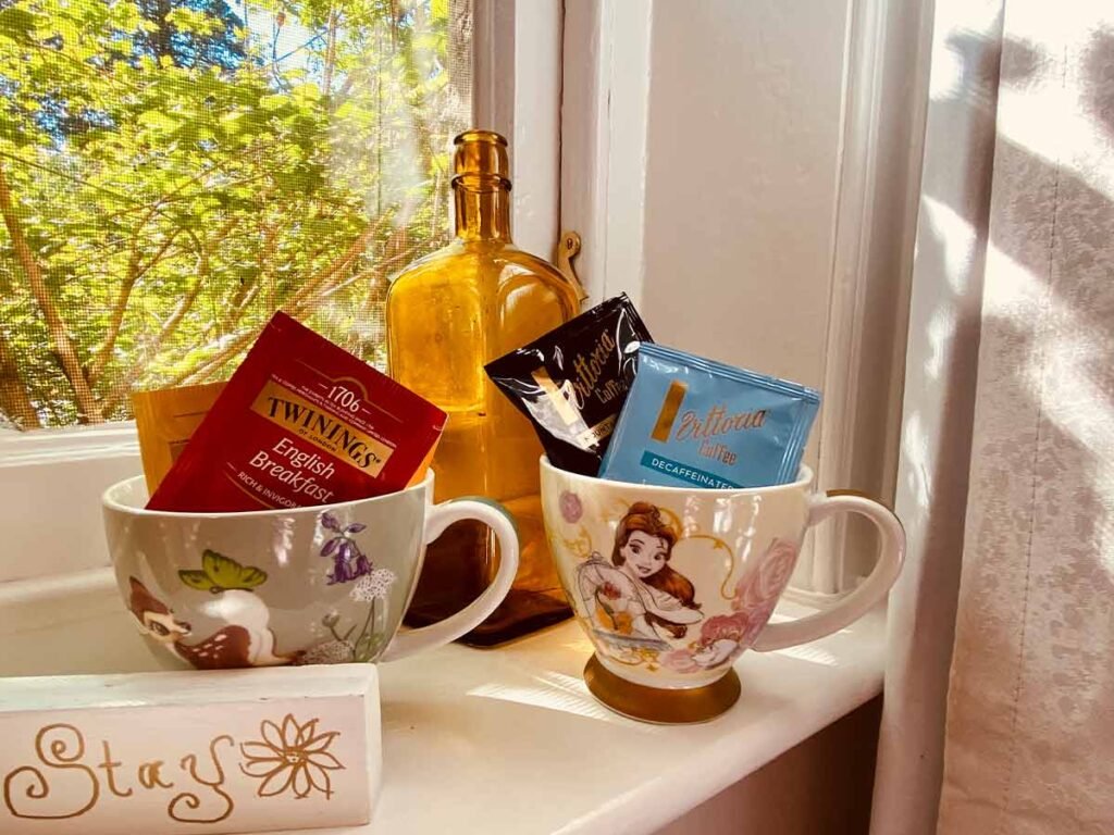 Enjoy afternoon tea